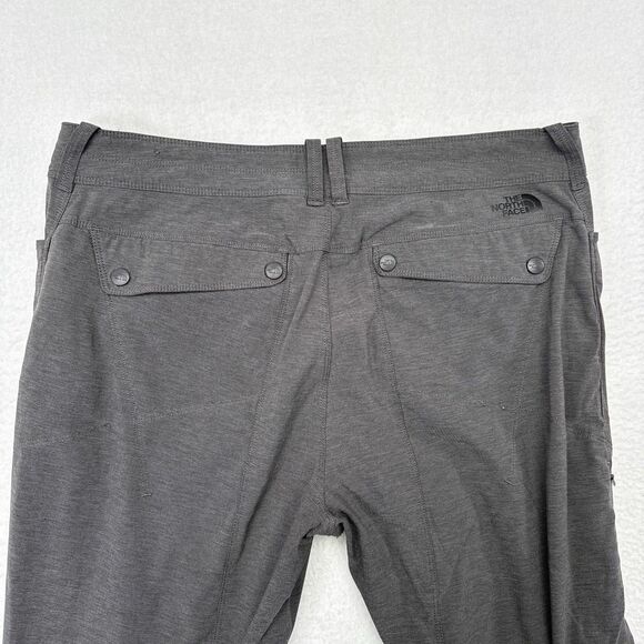 The North Face Pants Womens Size 14 Gray Hiking Camping Travel Outdoors Stretch - Picture 4 of 8